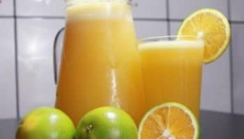 Suco de laranja natural