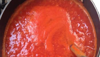 Molho de tomate caseiro simples no liquidificador